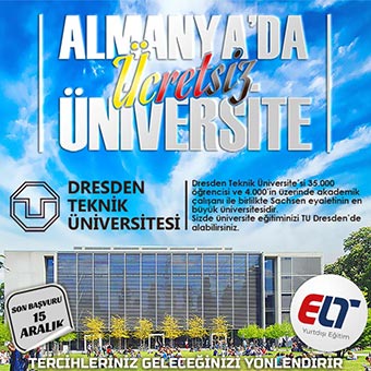 Almanya'da Ücretsiz Üniversite