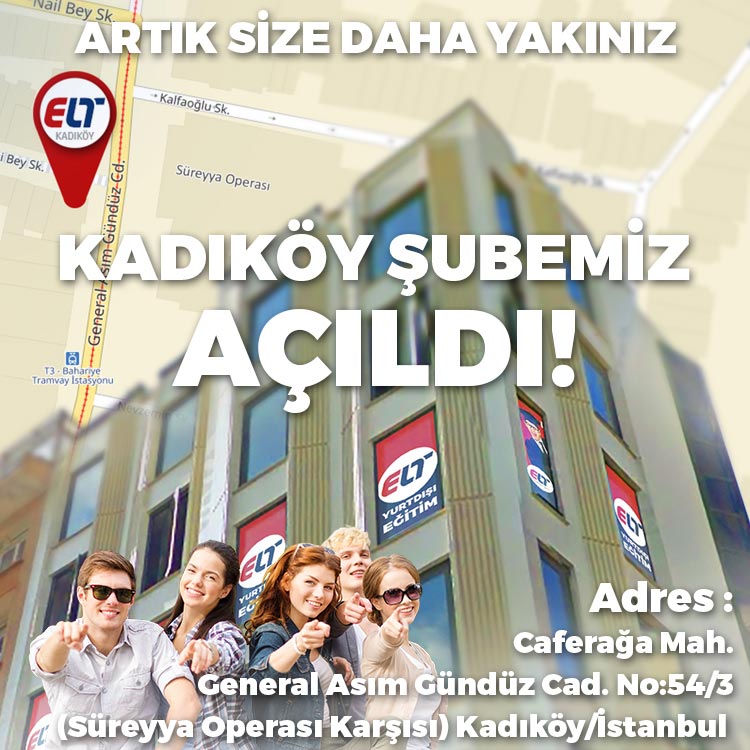 ELT Kadıköy’de!