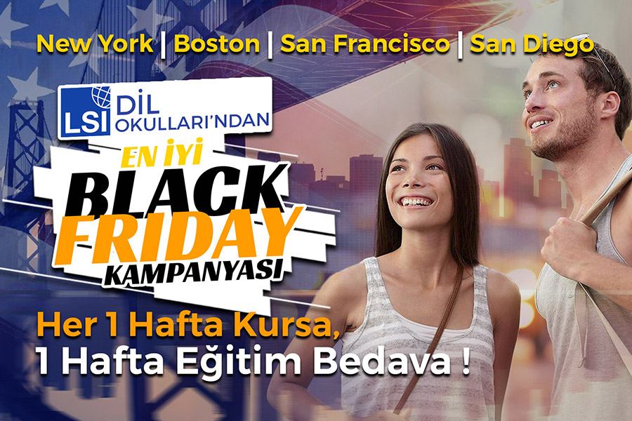 LSI Dil Okulları’ndan Kaçırılmayacak Black Friday Kampanyası!