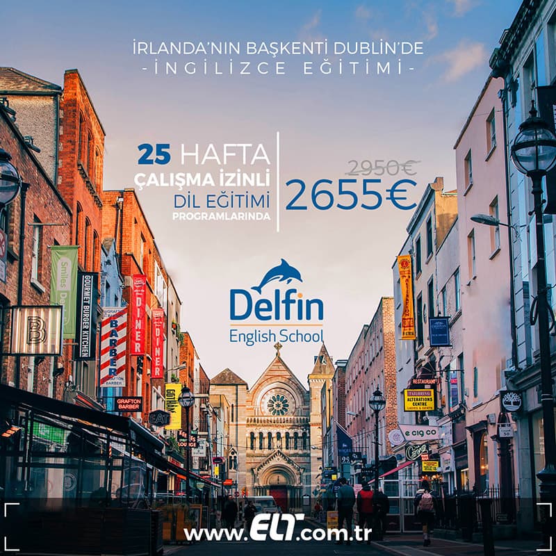 Delfin English School’da Çalışma İzinli Dil Eğitimi