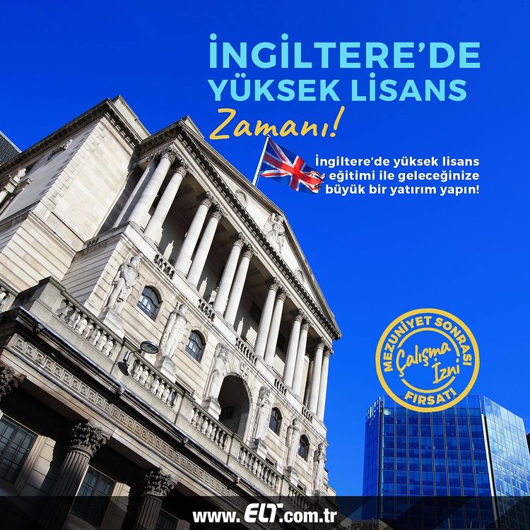 İngiltere’de Yüksek Lisans Zamanı!