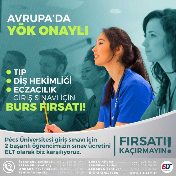 Pécs Üniversitesi Giriş Sınavı için Burs Fırsatı!
