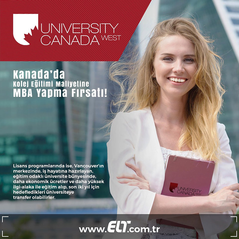 Kanada’da çok uygun fiyatlarla MBA imkanı University Canada West’te!