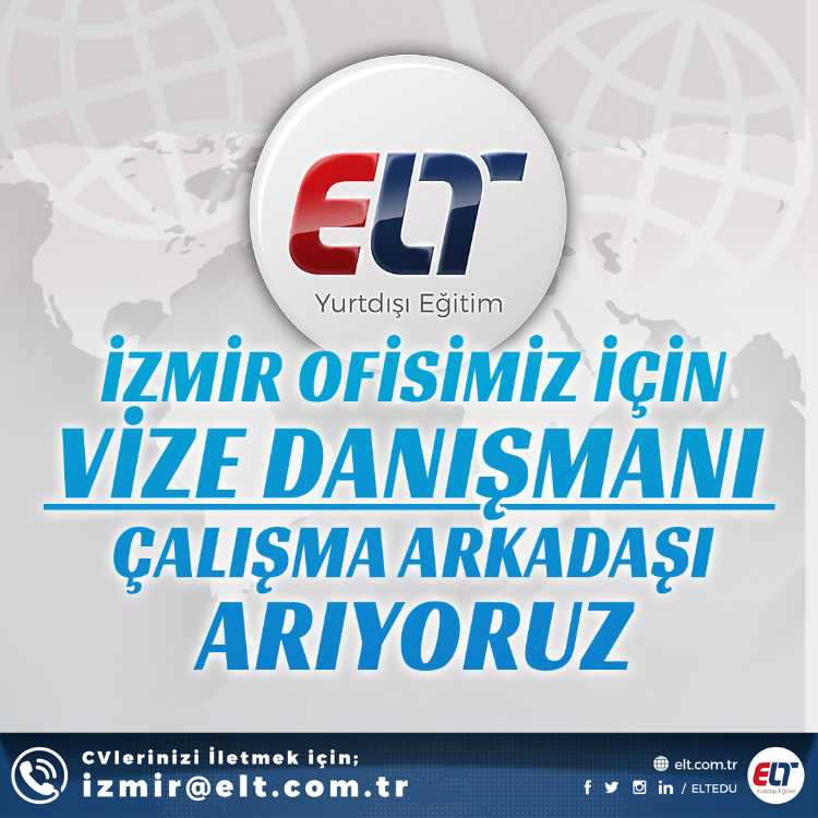 Vize Danışmanı çalışma arkadaşı arıyoruz