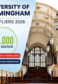 University of Birmingham 2026 High Fliers Bursu