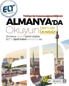 Türkiye’de Kazandığınız Bölümü Almanya’da Okuyun