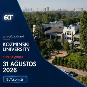 Kozminski University Başvurusu 2026: Son Tarih 31 Ağustos
