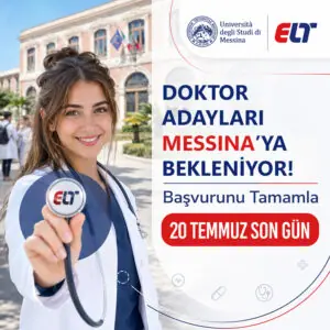 Messina Üniversitesi İngilizce Tıp Başvuruları Devam Ediyor: Son Gün 20 Temmuz 2026
