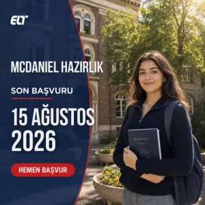 McDaniel Tıp Hazırlık Başvurularında Son Gün 15 Ağustos 2026