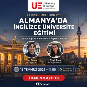 Almanya’da Üniversite Webinarı Temmuz 2026