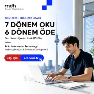MDH’de İngilizce Yazılım Lisansı: 7 Dönem Oku, 6 Dönem Öde