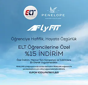 ELT – Penelope İş Birliği: Öğrencilerimize Özel %15 İndirim ve Ücretsiz Vakumlama Hizmeti
