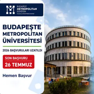 Budapeşte Metropolitan Üniversitesi 2026 Başvuruları