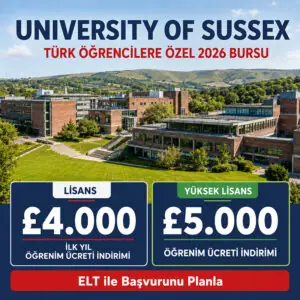 University of Sussex 2026 Bursu