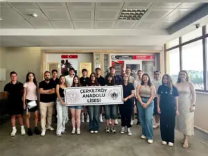 Çerkezköy Anadolu Lisesi Öğrencileri Yaz Okulu Yolculuğuna Hazır
