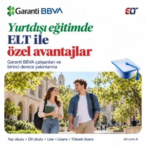 ELT ile Garanti BBVA Arasında Yurtdışı Eğitim İş Birliği