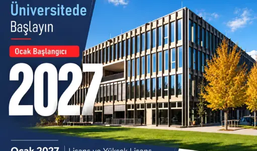UE’de Ocak 2027 Başlangıcı: Lisans ve Yüksek Lisans Seçenekleri