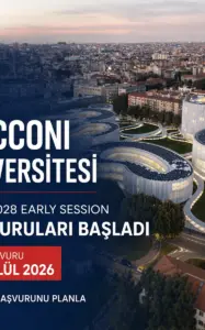 Bocconi Üniversitesi 2027/2028 Early Session Başvurularında Son Hafta