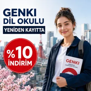 Genki Dil Okulunda Yeniden Kayıtta %10 İndirim