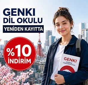 Genki Dil Okulunda Yeniden Kayıtta %10 İndirim