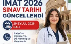 IMAT 2026 Tarihi Değişti: IMAT, 29 Eylül 2026 Salı günü