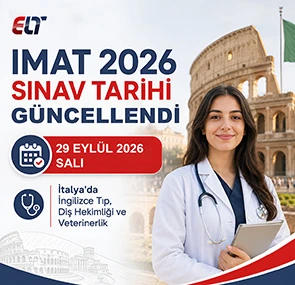 IMAT 2026 Sınav Tarihi: 29 Eylül 2026 Salı
