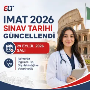 IMAT 2026 Sınav Tarihi: 29 Eylül 2026 Salı