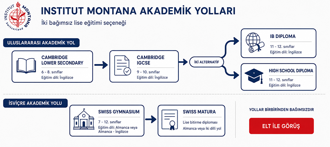 Institut Montana Lise Programları