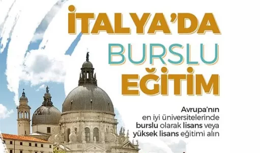 İtalya’da Burslu ve İngilizce Eğitim Fırsatı