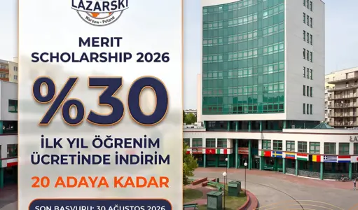 Lazarski University Merit Scholarship 2026