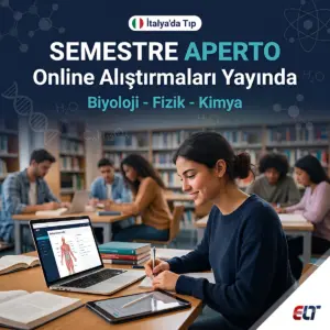 İtalya’da Tıp: Semestre Aperto için İlk Online Alıştırmalar Yayında