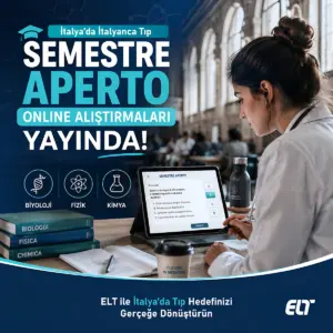 İtalya’da Tıp: Semestre Aperto için İlk Online Alıştırmalar Yayında