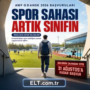 AWF Gdansk 2026 Son Başvuru: 9 Eylül
