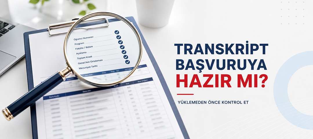 Transkript başvuruya hazır mı