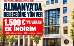 University of Europe 2027 Başlangıçlarında Burslara Ek 1.500 € İndirim